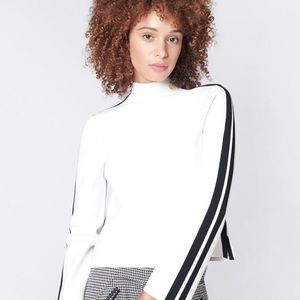 Veronica Beard Retha Sweater White Size Small